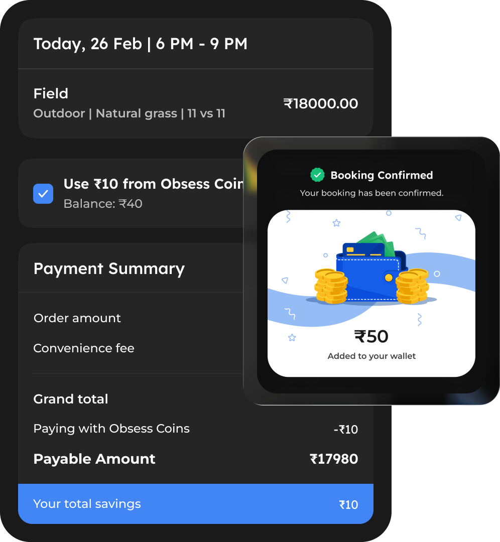 Confirm Booking Interface