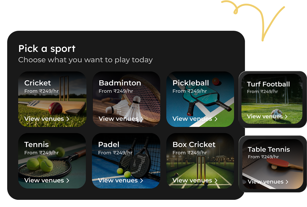 Sport Picker Interface